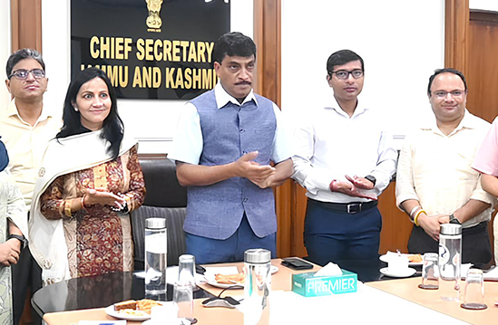 Chief Secretary, J&K Launches 107 New Online Services, Expanding Access through Auto
                           Appeal System