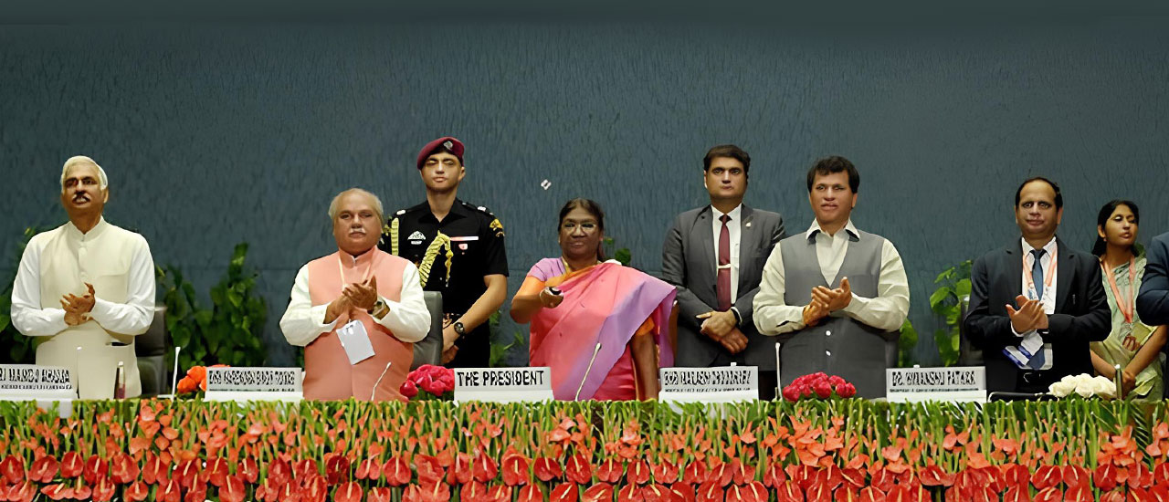 Hon’ble President of India dedicates PARV to simplify Plant
                                Variety Registration