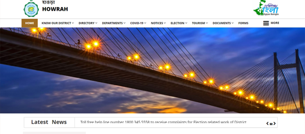 District Website Howrah