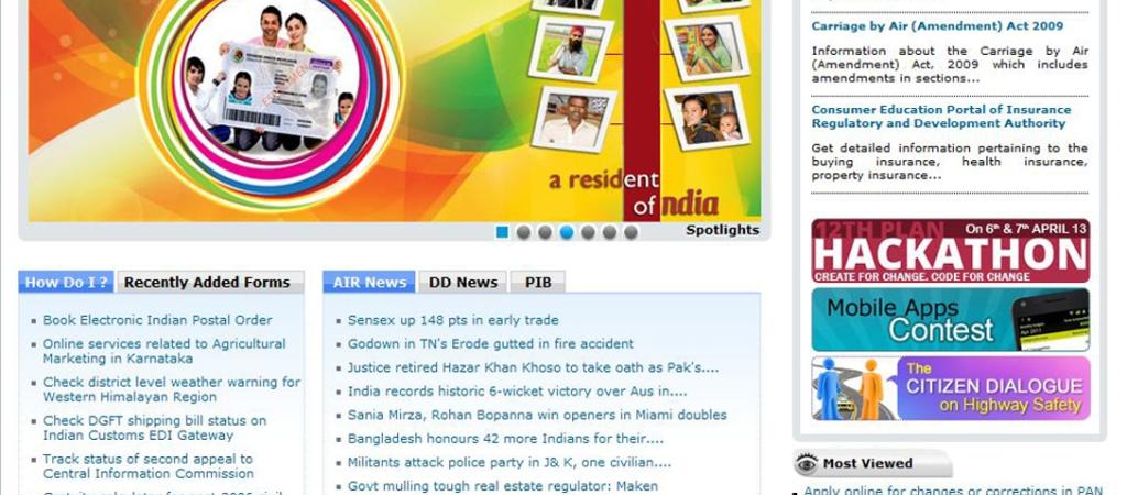 NATIONAL PORTAL OF INDIA 2.0: A Gateway to Government Information and Services