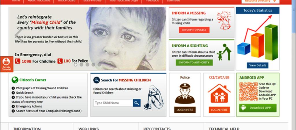 TrackChild2.0 : National Tracking System for Missing and Vulnerable Children