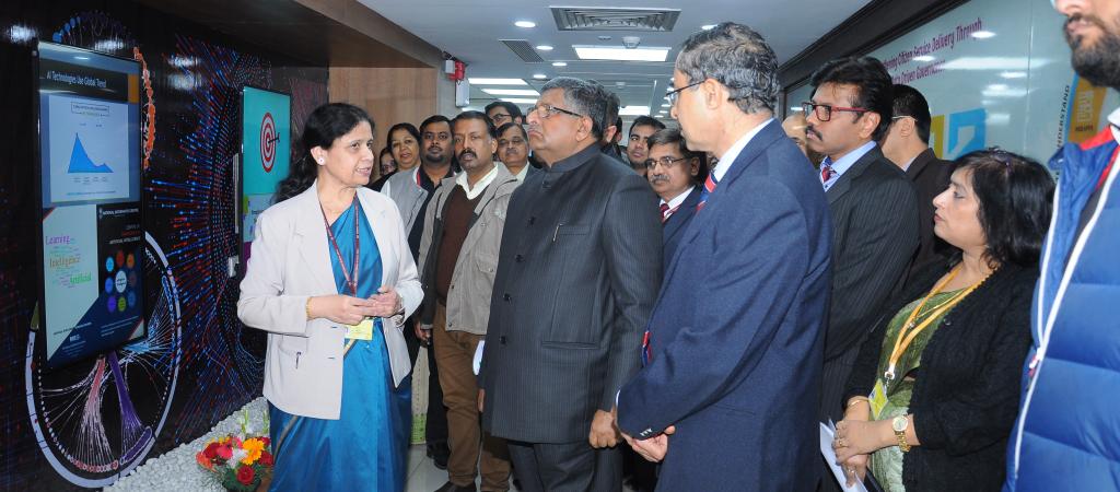 Centre of Excellence in Artificial Intelligence for NIC, inaugurated by Honorable Union Minister, Shri Ravi Shankar Prasad