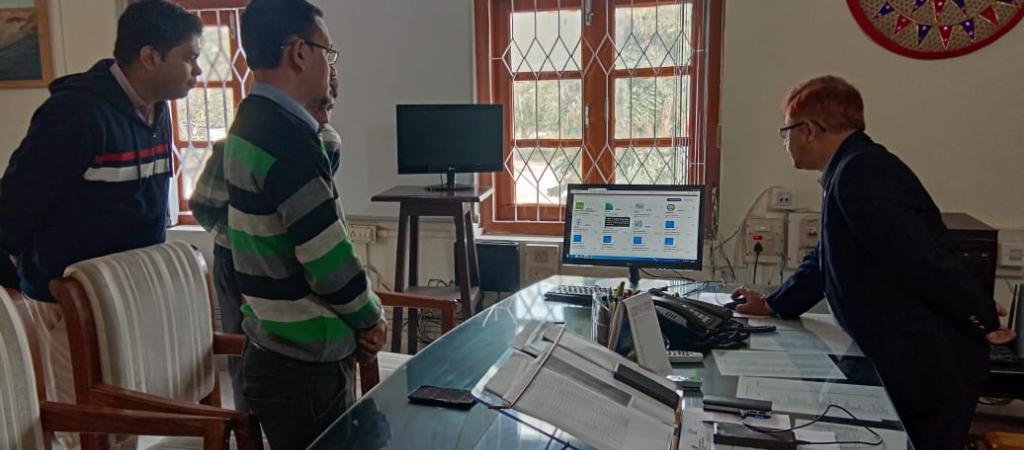 Launching of DM Dashboard, Udalguri, by Sri Prakash Ranjan Gharphalia, Deputy Commissioner