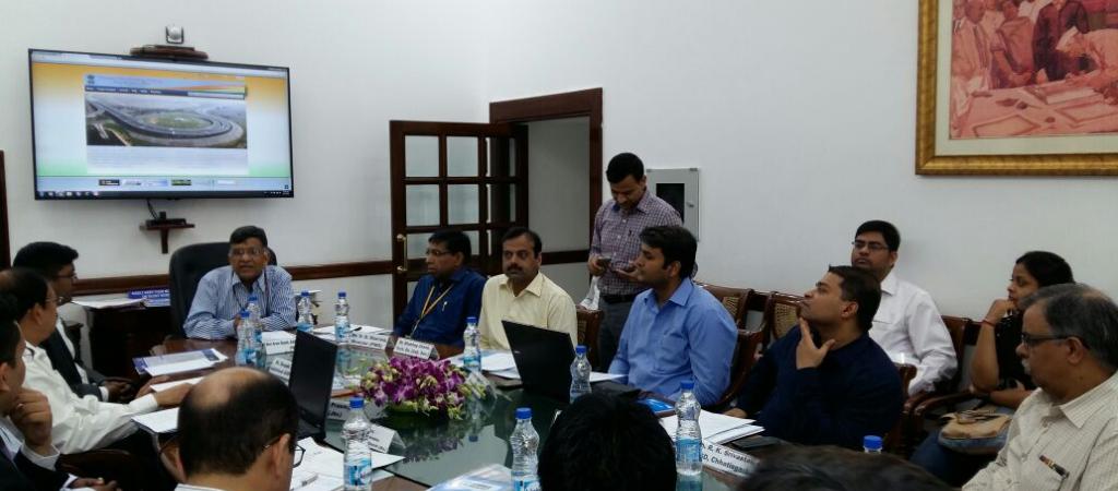 Mr. Arun Goyal, Addl. Secretary, PMG, and Dr. Shubhag Chand, HoD, CSID during the esuvidha training session.