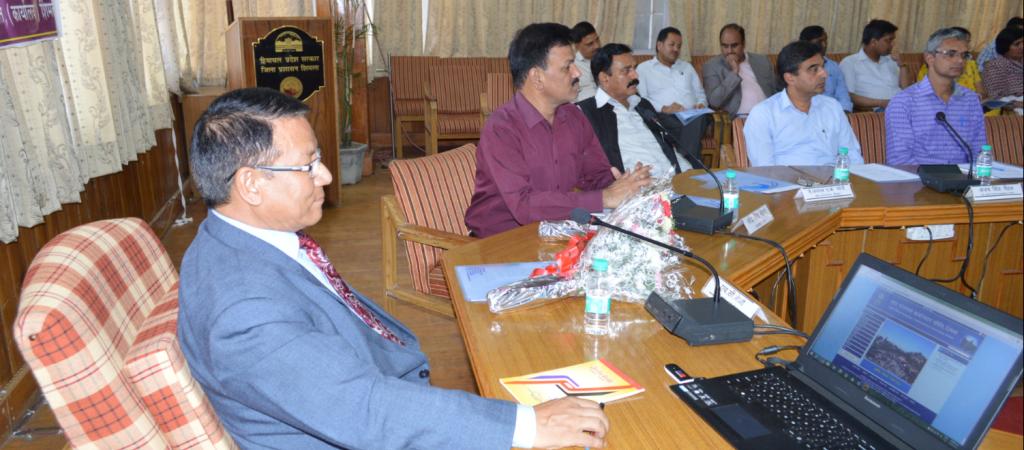 Sh. H.C. Negi, Principal Income Tax Commissioner, HP Launching the Website
