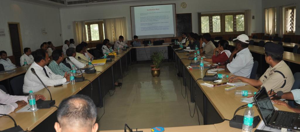 Meeting -cum- Presentation session for online Form-C and S-Form at Patna