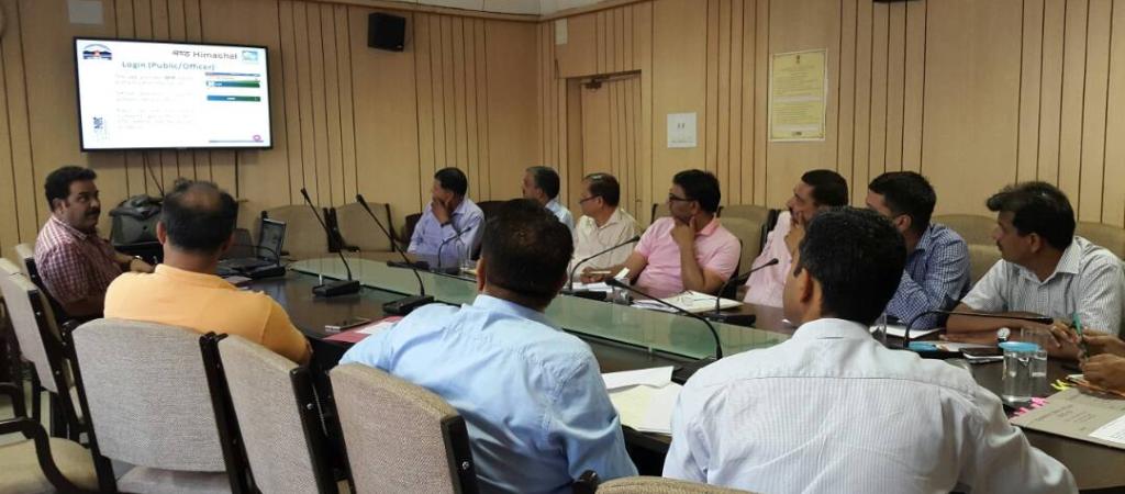 Awareness Program on Mobile Apps in Revenue Officers Meeting