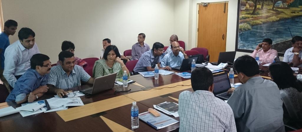 During Training workshop on ePMS On-line Project Management System Portal at Conference Hall of the Principal Secretary, P&D, Assam