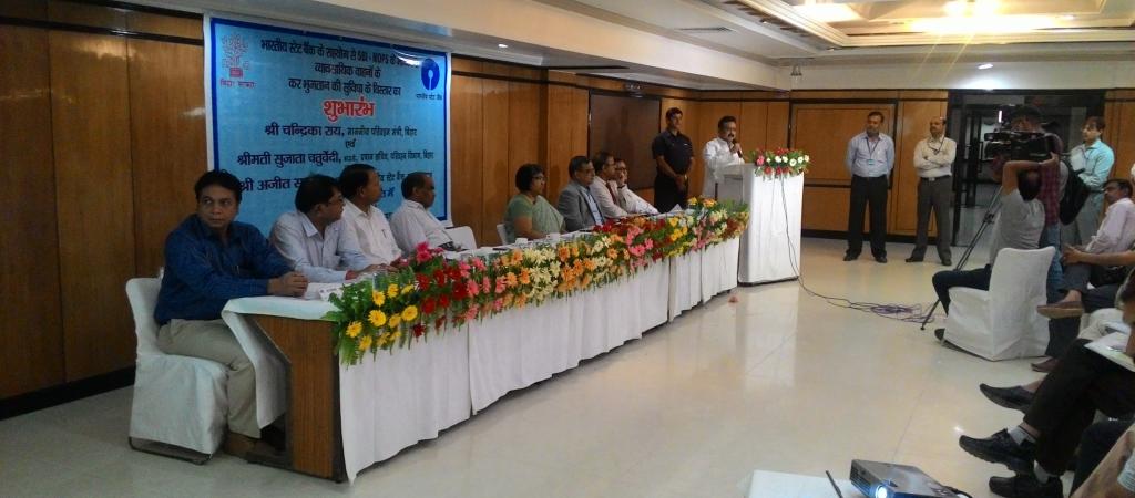 Honble Minister during the inaugural address