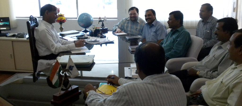 CMD in meeting with NIC team
