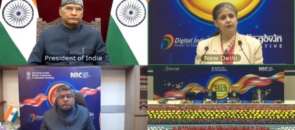 Digital India Awards 2020 are conferred through Video Conferencing