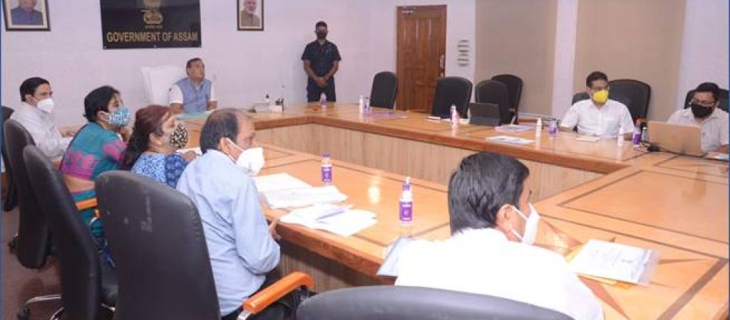 Honble CM Assam reviews Kritagyata Portal