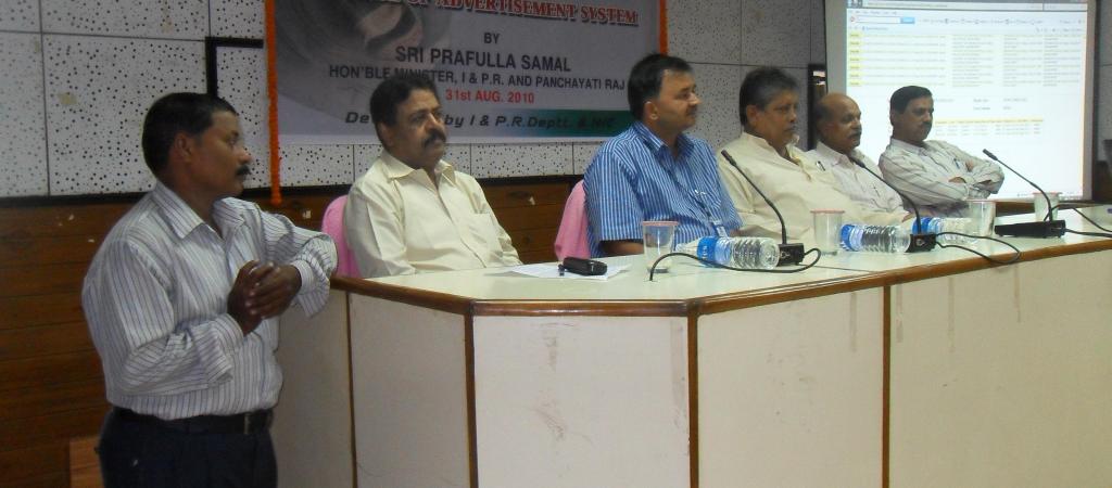 Dignitaries on the Dias