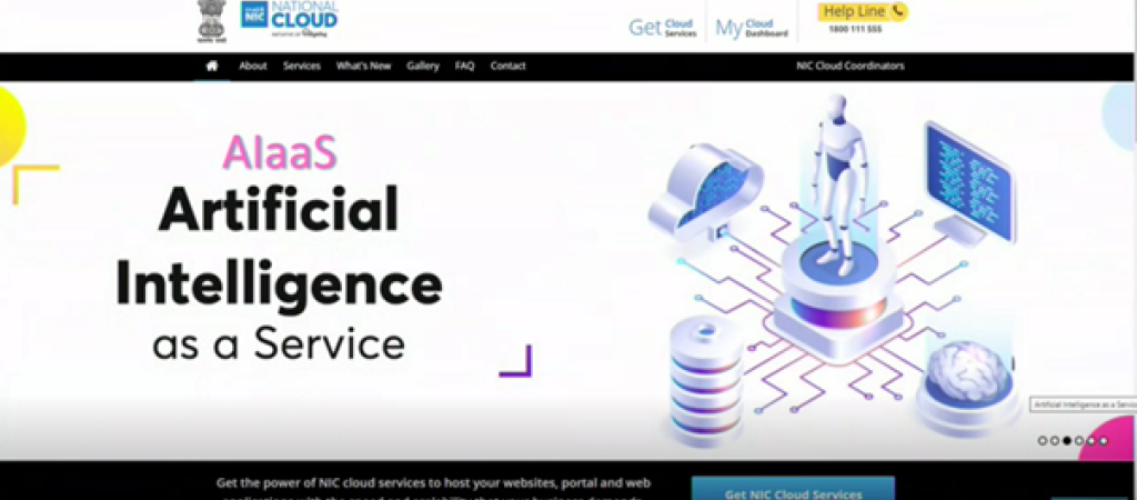 Launch of AIaaS - AI as a Service by DG, NIC