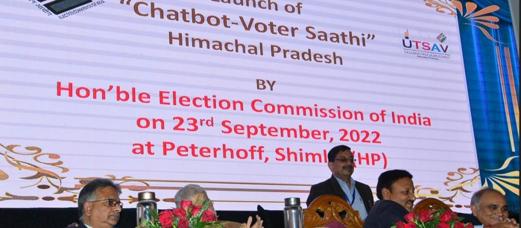 Launch of Voter Saathi Chatbot by Hon'ble Election Commission of India