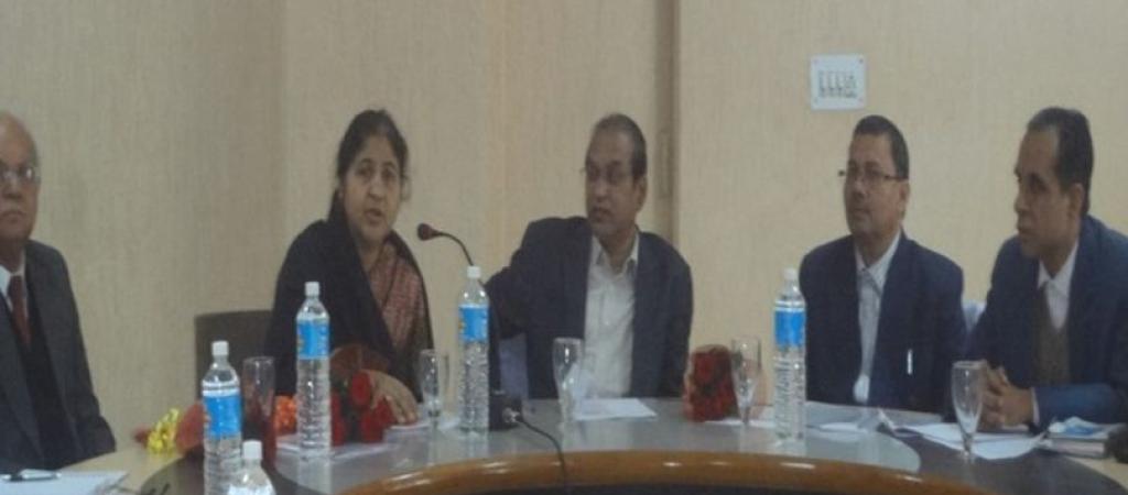 Training programme inaugurated by Vice Chancellor Dr. D. N. Rao, Suresh Gyan Vihar University, Jaipur, Smt. Indu Gupta, DDG & SIO, NIC Rajasthan