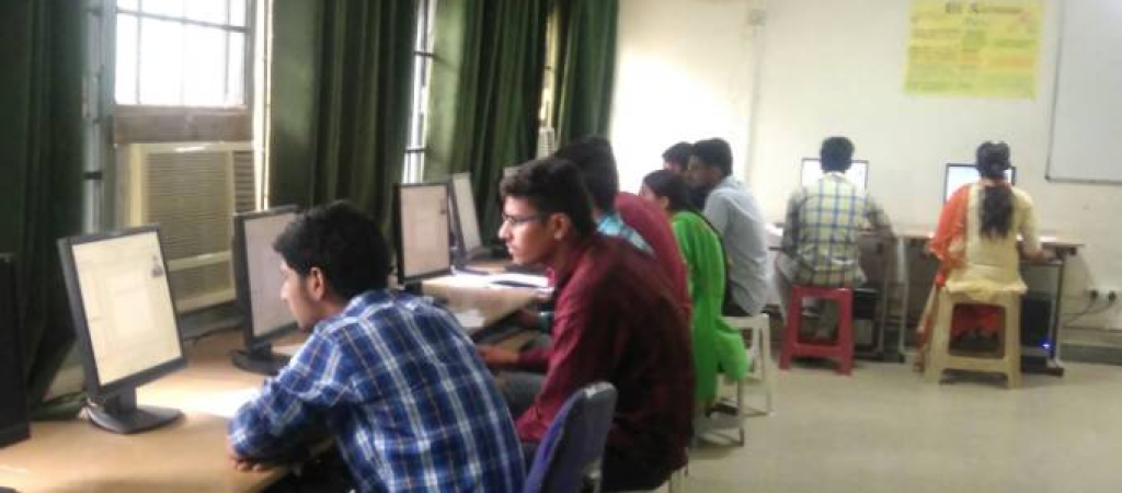 Online Entrance Examination going on