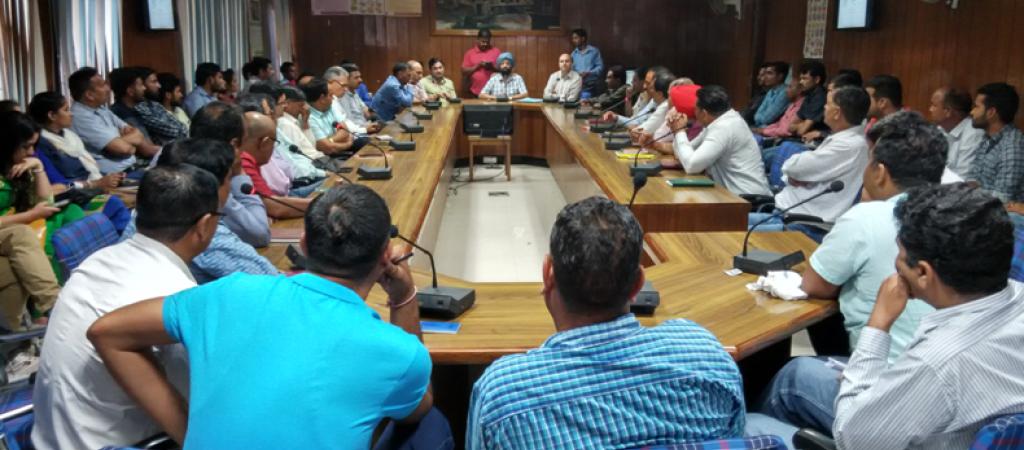 Zonal Workshop in Progress at Hamirpur