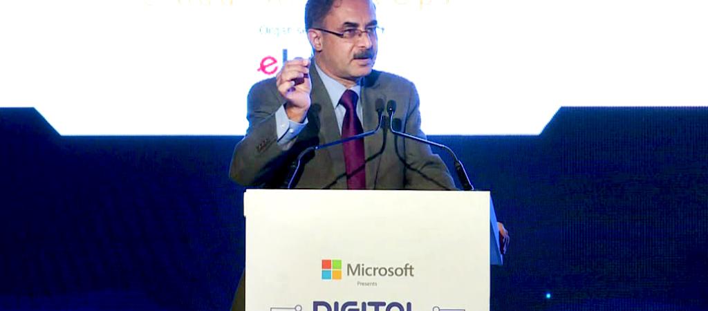 Shri Ajay Sawhney, Secretary, Ministry of Electronics and Information Technology delivering the inaugural address