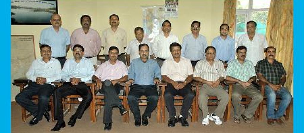 Trainers Sh. S.S. Duggal, Sh. Amit Mittal and Sh. Neeraj Singhal along with officers of Irrigation department