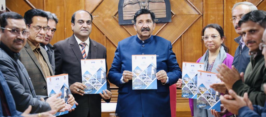 Honourable Deputy Chief Minister Launching the Portal