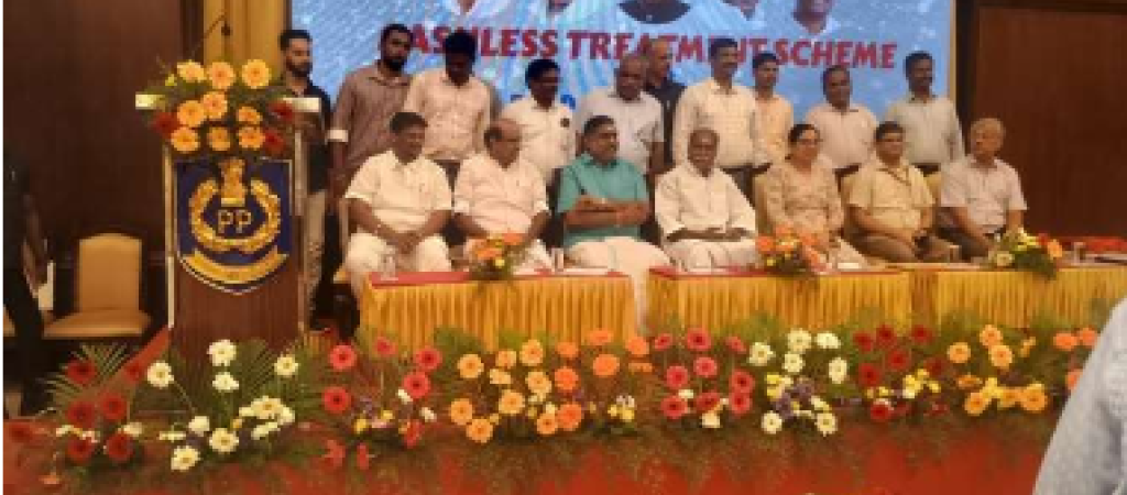 Launch of Cashless Treatment Scheme and UT-Level eDAR Workshop in Puducherry