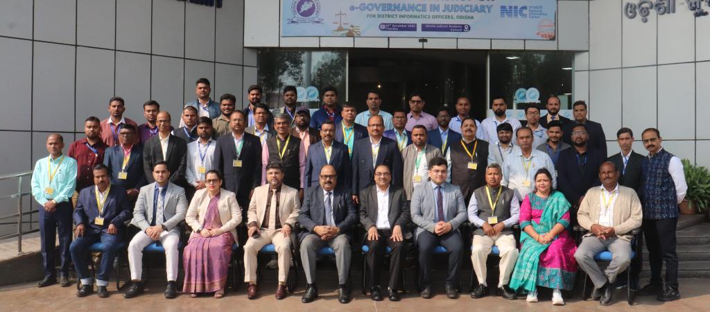 State Level Workshop on e-GOVERNANCE IN JUDICIARY at Odisha Judicial Academy