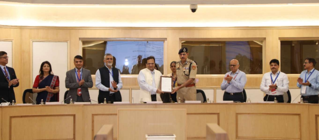 The first e-FIR was generated and handed over to Union Home Secretary Shri Govind Mohan