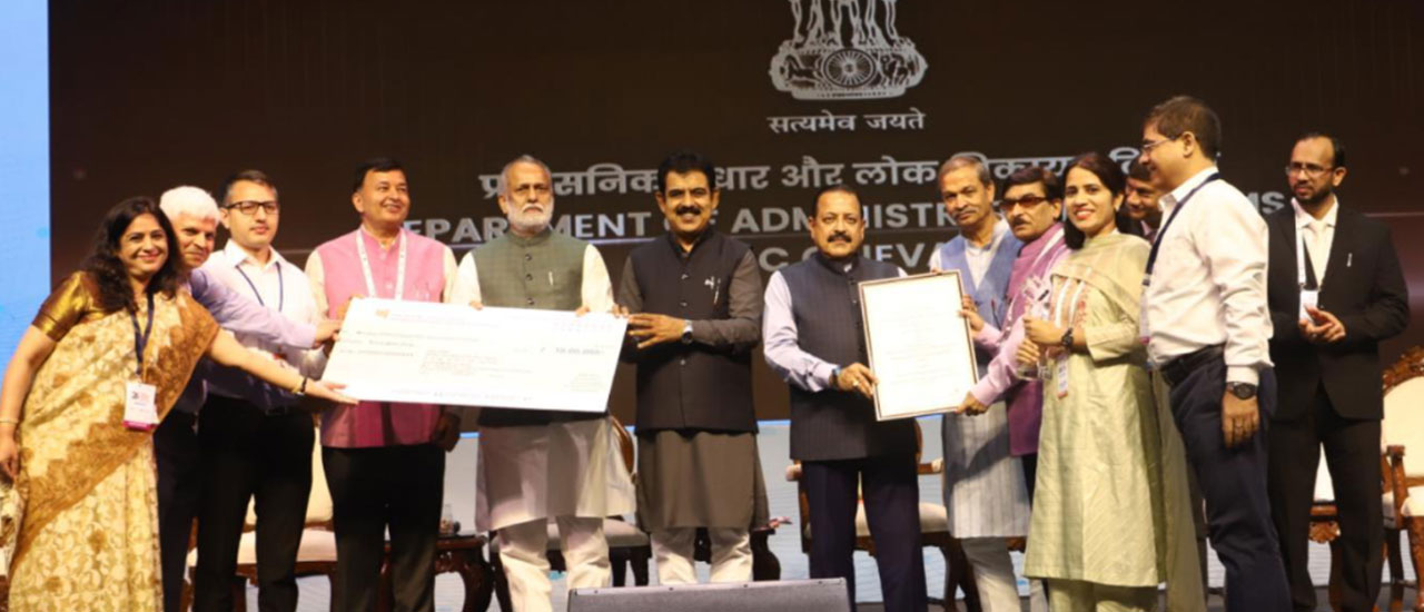 SVAMITVA and Mission Antyodaya Earn Gold and Silver at
                                National e-Governance Awards 2023