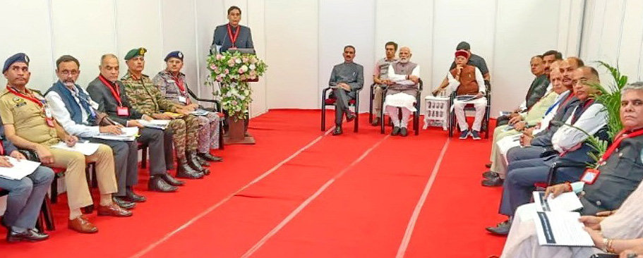 Hon’ble Prime Minister Shri Narendra Modi taking a high-level review meeting