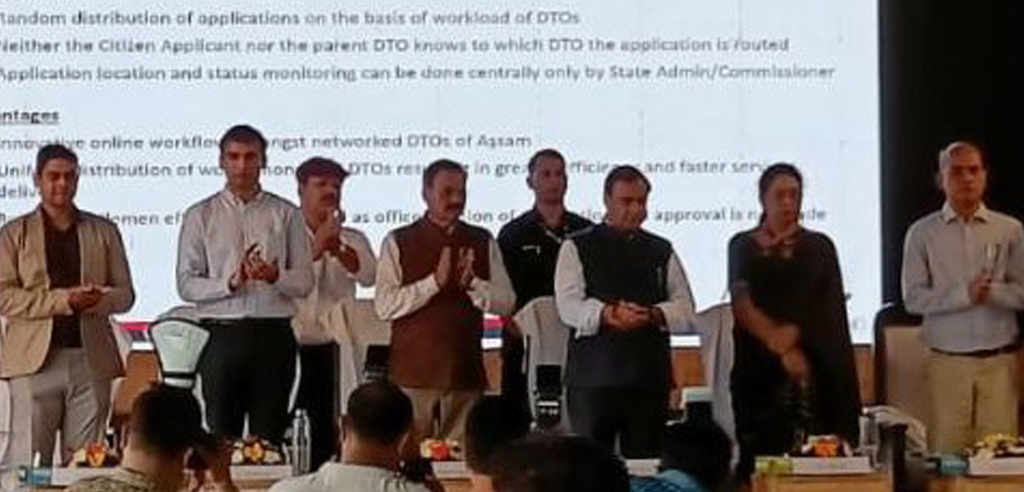 Shri Himanta Biswa Sarma, Hon’ble Chief Minister of Assam, launching the CM-Trans