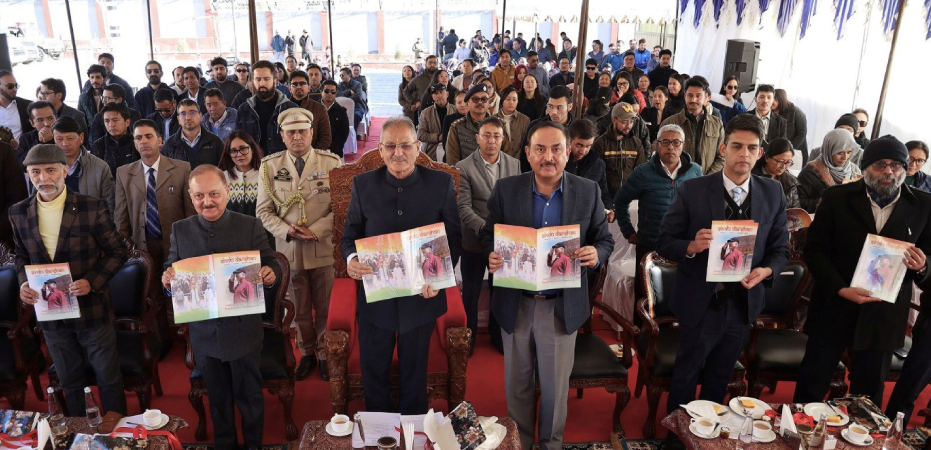 Shri Kavinder Gupta, Hon’ble Lieutenant Governor, Ladakh launching several e-Gov services