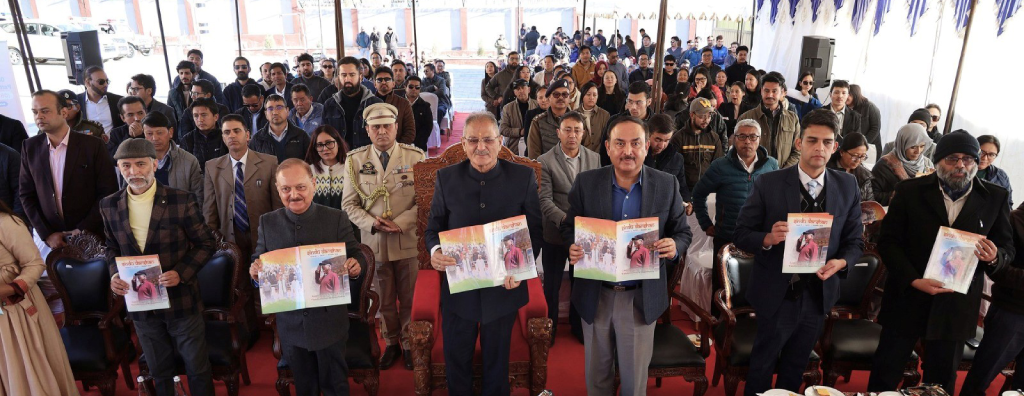 Shri Kavinder Gupta, Hon’ble Lieutenant Governor, Ladakh launching several e-Gov services