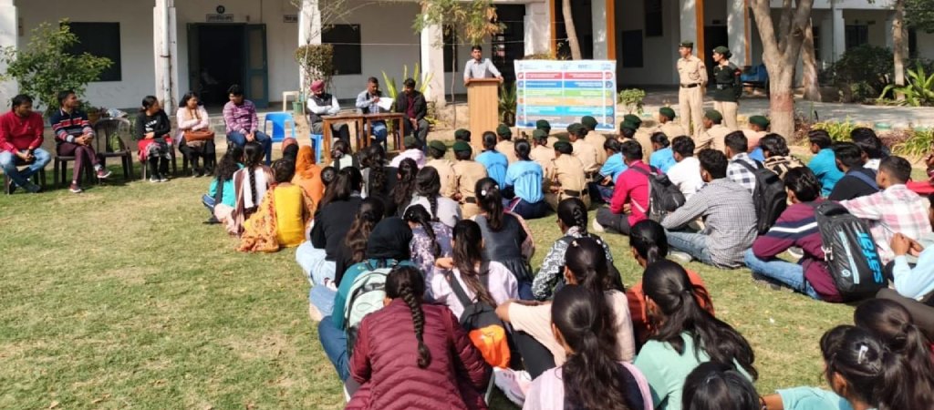 Awareness programme on Safer Internet Day 2025 organized by NIC Hanumangarh.