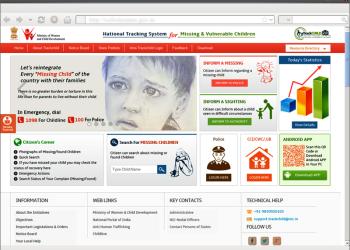 TrackChild2.0 : National Tracking System for Missing and Vulnerable Children