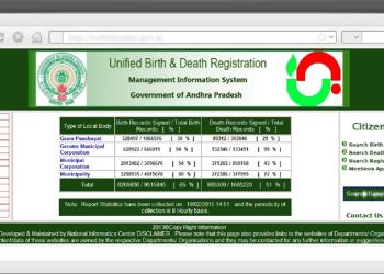 Unified Birth and Death Registration System in Andhra Pradesh