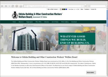 e-Shramik: Online Registration for Welfare of Odisha Building and Other Construction Workers