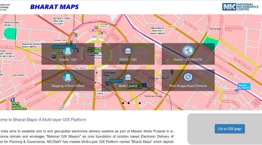 Bharat Maps, A Multi-layer GIS Platform