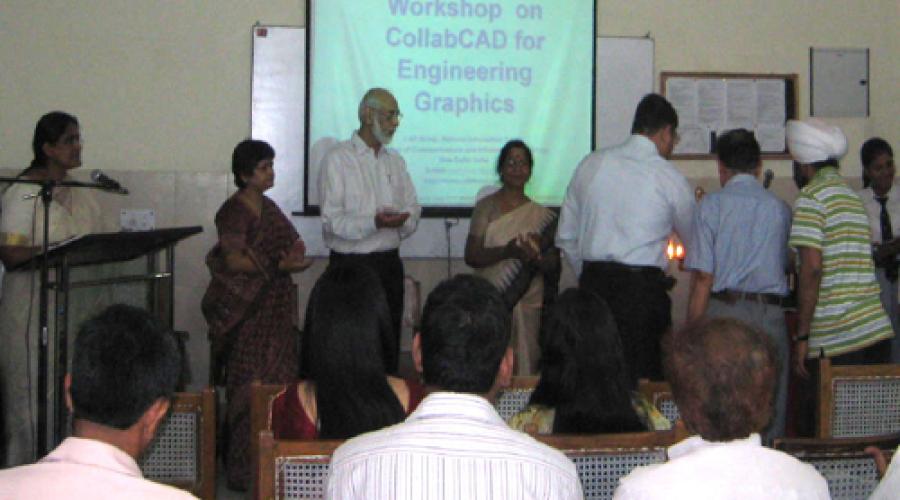 Introduction of CollabCAD in CBSE Curriculum