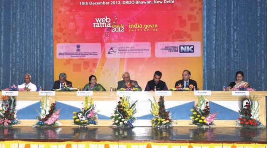 WEB RATNA AWARDS: PROMOTING EXEMPLARY INITIATIVES IN E-GOVERNANCE