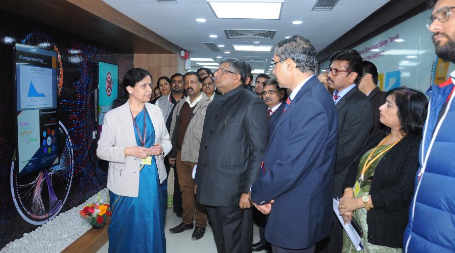 Centre of Excellence in Artificial Intelligence for NIC, inaugurated by Honorable Union Minister, Shri Ravi Shankar Prasad