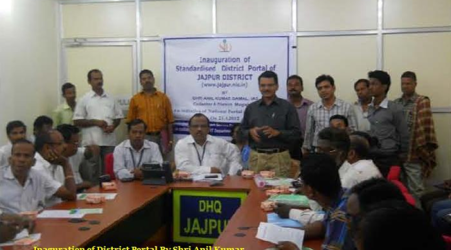 JAJPUR: An Emerging e-Governance Hub