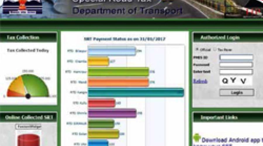 eSpecial Road Tax Payment System:Simplifying Route Permit Issuance and SRT Payment