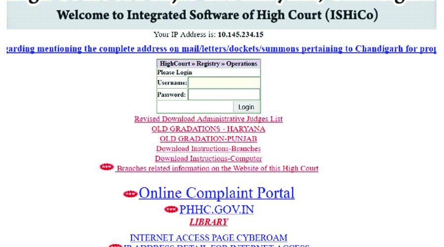 Integrated Software for High Court (ISHiCo) : A comprehensive Case Management Tool by National Informatics Centre (NIC)