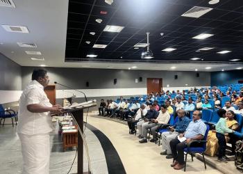 Honorable Minister of Civil Supplies & Consumer Affairs, Shri P.R.N. Thirumurugan, commends NIC team's efforts in developing