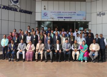 State Level Workshop on e-GOVERNANCE IN JUDICIARY at Odisha Judicial Academy