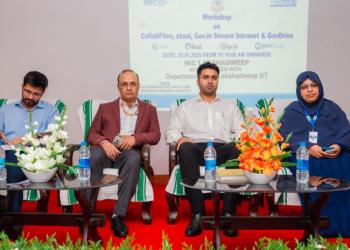 Workshop on Digital Governance Solutions conducted in Lakshadweep