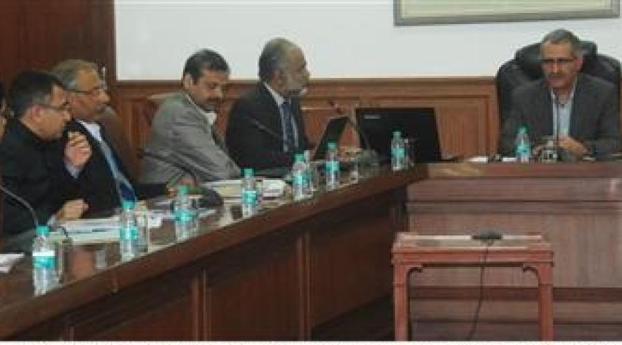 Haryana Chief Secretary Mr. D.S. Dhesi launching e-PMS(Projects Management System)