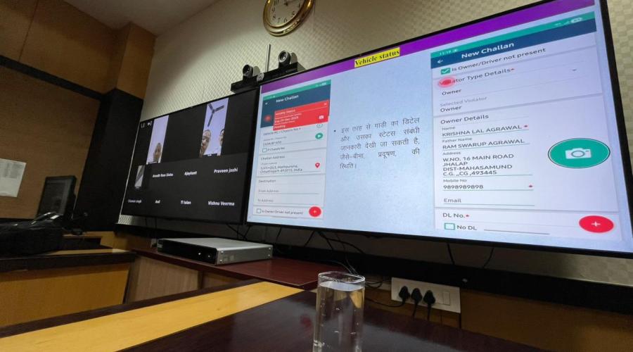 Training on eChallan System Held at Mahanadi Bhawan