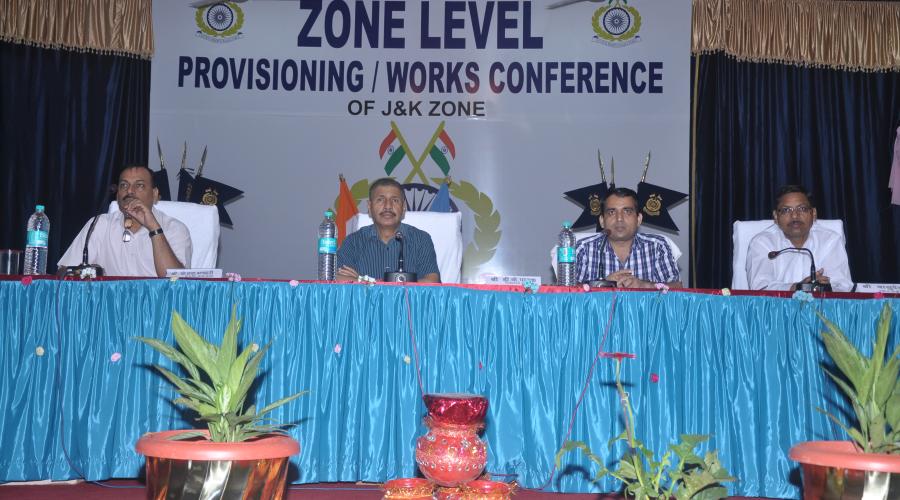 Sh. D.K.Pathak, IPS,, Special DG J&K Zone addressing the participants